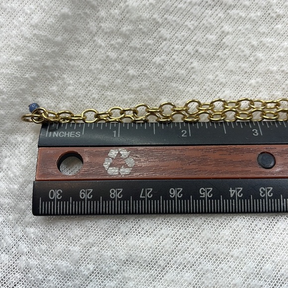 Barse Studio Thailand necklace pendant Dumortierite gold - Picture 6 of 8